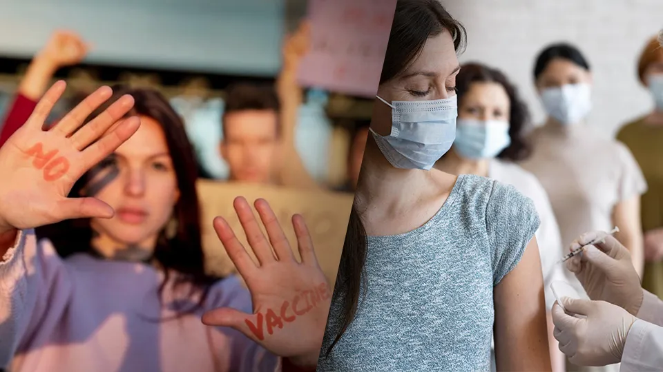 How to convince a vaccine hesitant, a procrastinator and a rejector to get vaccinated?