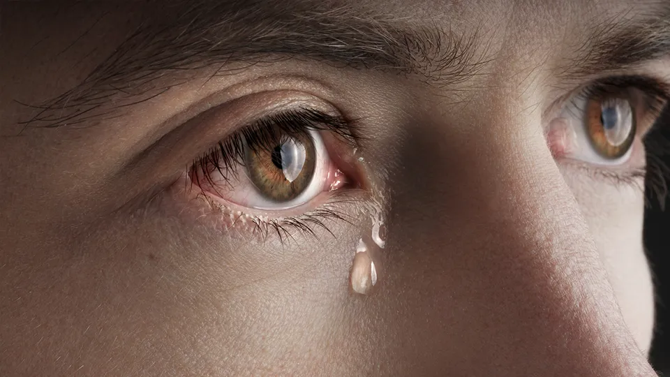 Learn from Ronaldo… cry “like a little girl”